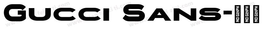 Gucci Sans字体转换
